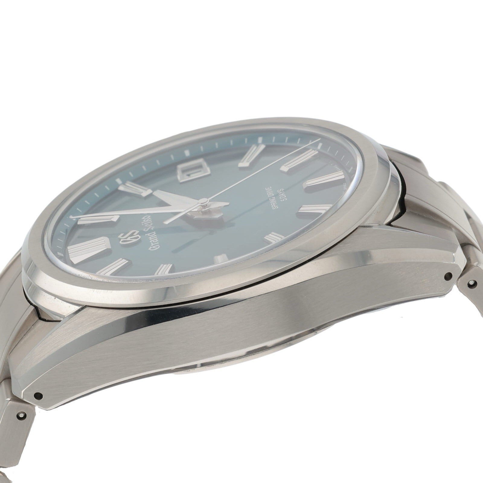 Grand Seiko Evolution 9 Titanium Blue Dial 39.5mm Automatic Men’s Watch SLGA025