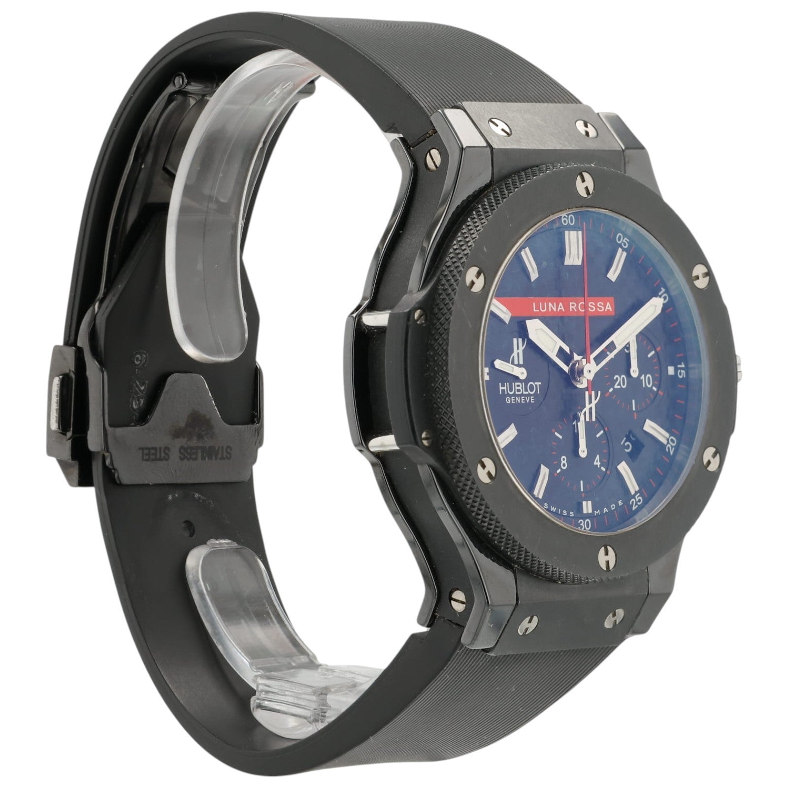 Hublot Big Bang Luna Rossa Black Dial Ceramic 44mm Automatic 301.CM.131.RX.LUN06