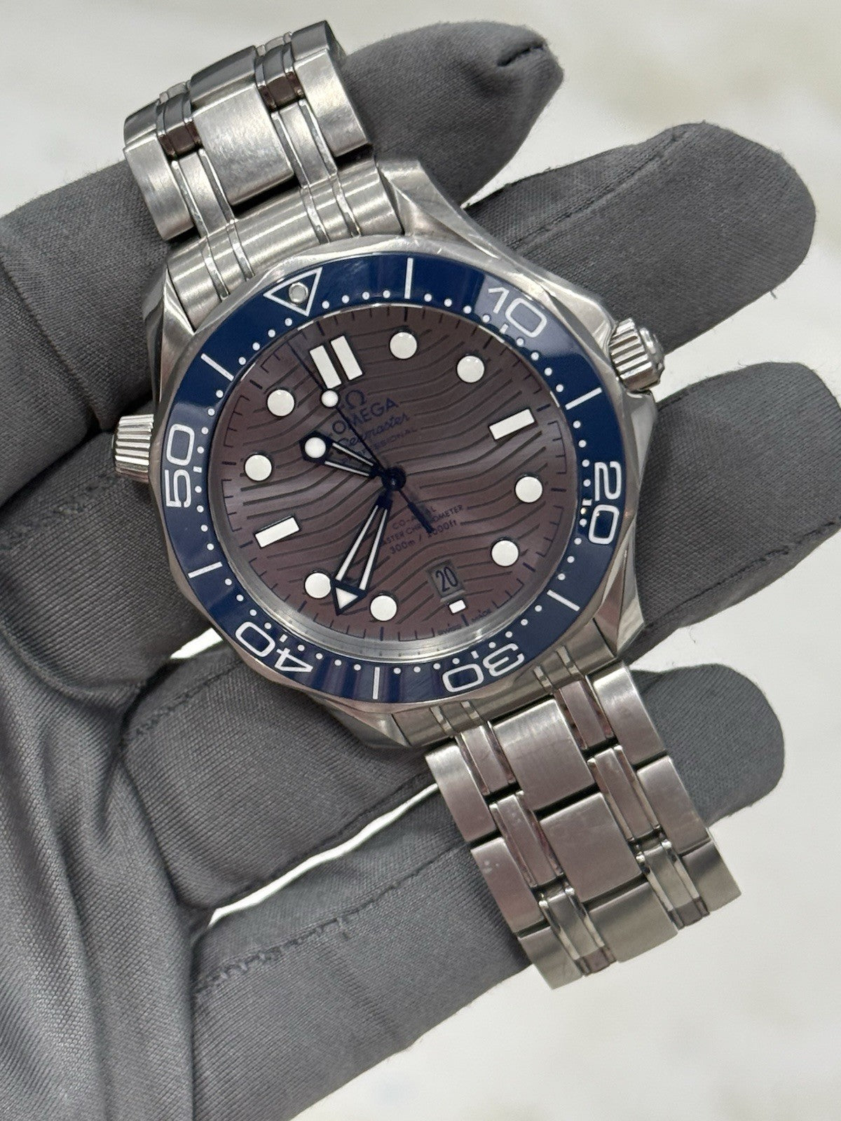 Omega Seamaster Diver 300M Auto Steel Ceramic 42mm Watch 210.30.42.20.06.001