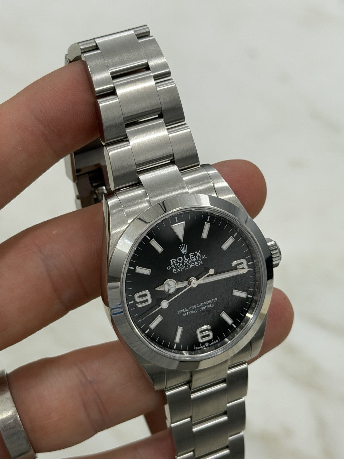 2023 Rolex Explorer Black Dial Stainless Steel 40mm Automatic Men’s Watch 224270