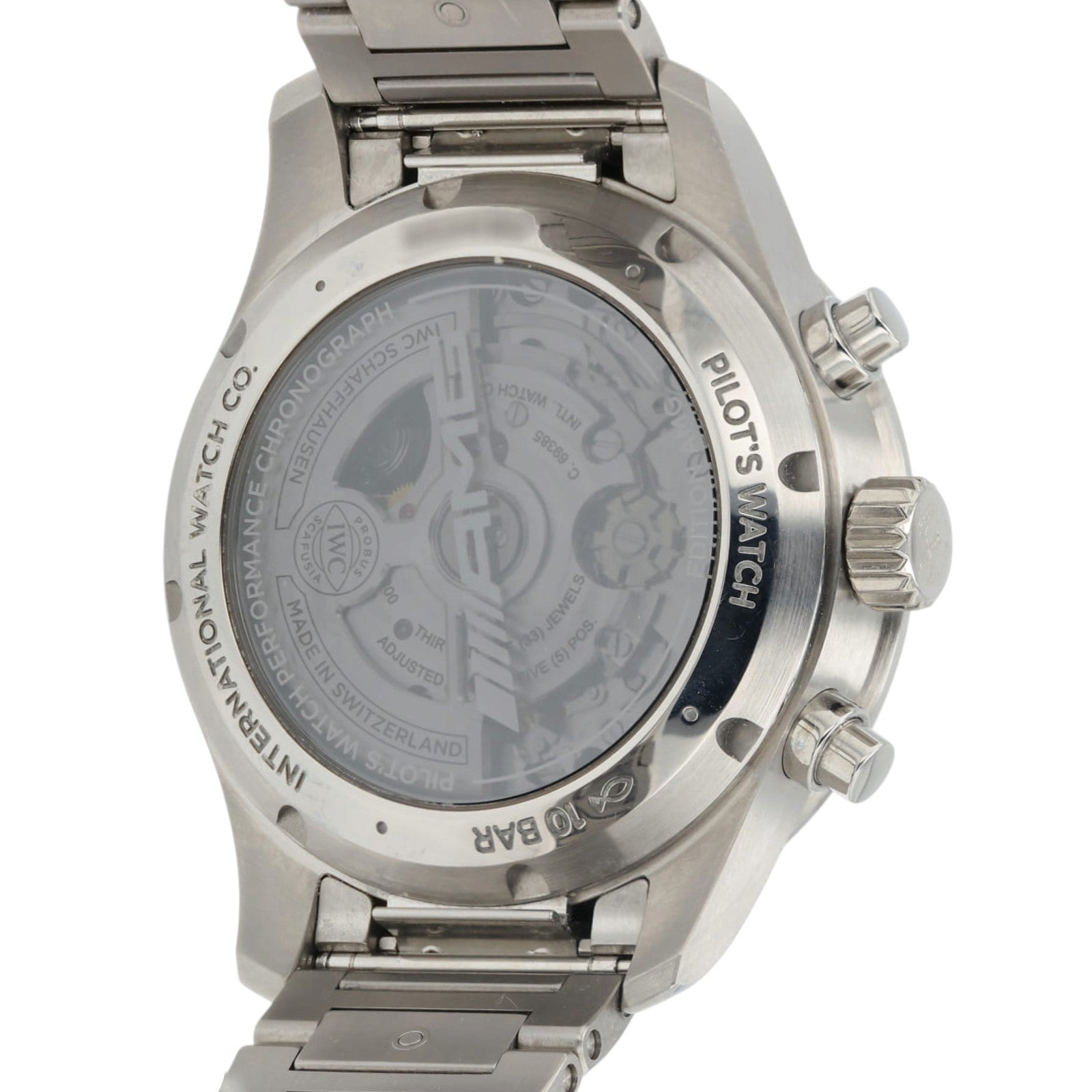 IWC Pilot’s Watch Chrono AMG Black Dial Titanium 41mm Auto Men's Watch IW388304