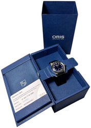 Oris Big Crown Stainless Steel Blue Dial 38mm Automatic Movement Mens Watch 7776