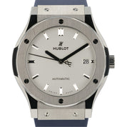 Hublot Classic Fusion Silver Dial Titanium 45mm Auto Men’s Watch 511.NX.2611.LR