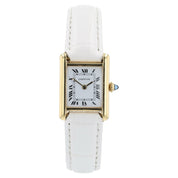 Cartier Tank Louis White Dial 18k Yellow Gold 20x28mm Manual Wind Women’s 78087