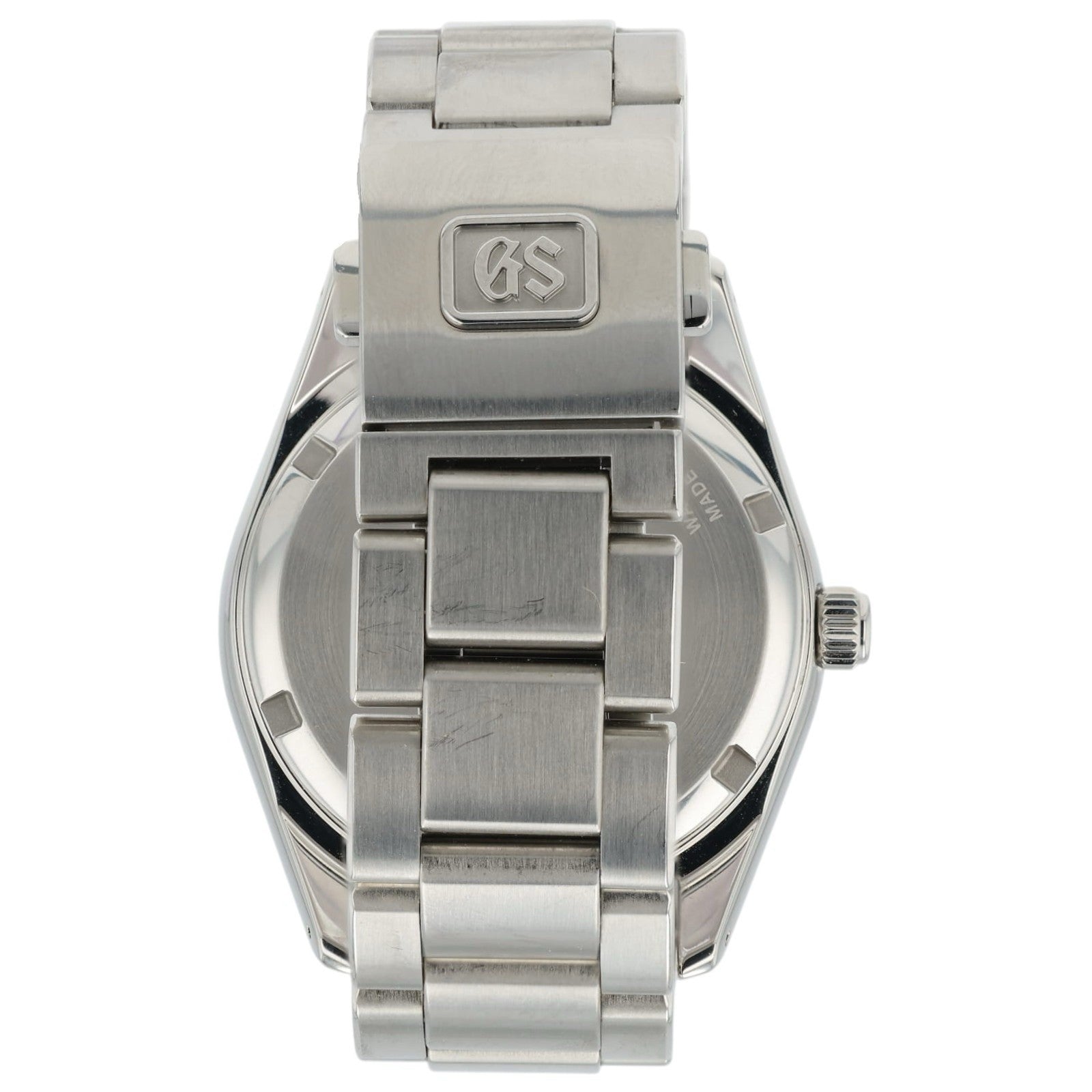 Grand Seiko Heritage Collection Black Dial Steel 37mm Quartz Mens Watch SBGX261G