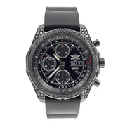 Breitling Bentley Black Diamond Stainless Steel 45mm Automatic Men’s M13362