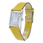 Oris Rectangular Stainless Steel White Dial 26mm Automatic Unisex Watch 7783