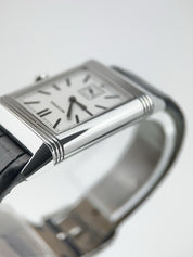 JLC LeCoultre Grande Reverso Ultra Thin Duoface Steel 27mm Mens Watch Q3788570