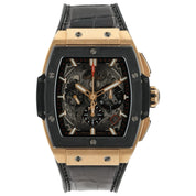 Hublot Big Bang Skeleton Dial 18k Rose Gold 42mm Automatic Mens 641.OM.0183.LR