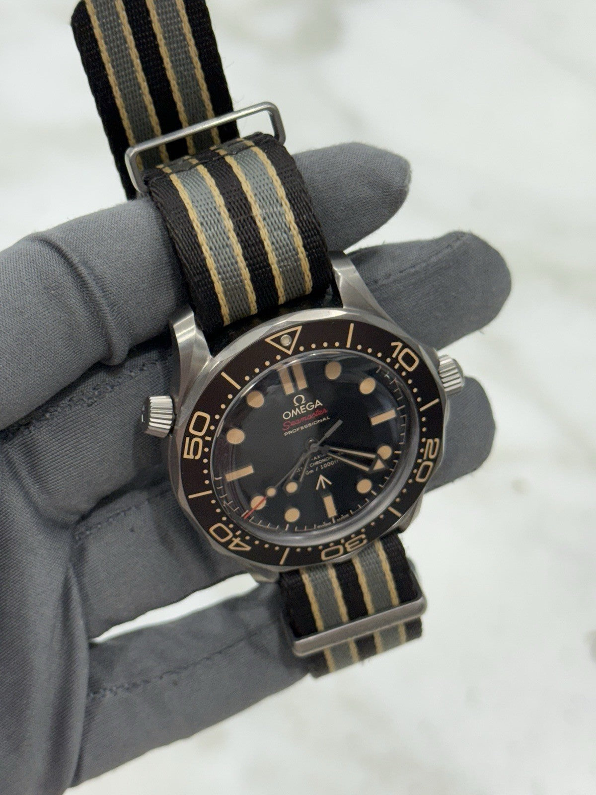 Omega Seamaster No Time to Die James Bond Mens Watch 210.92.42.20.01.001