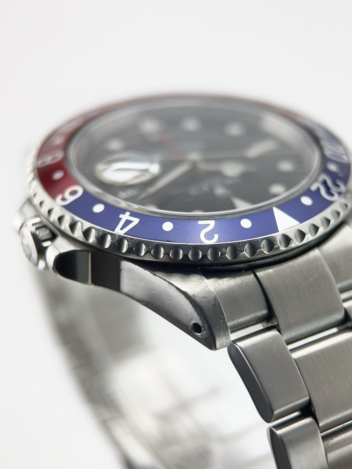 Rolex GMT-Master II Stainless Steel Black Dial 40mm Automatic Men’s Watch 16710