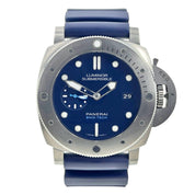 Panerai Submersible BMG Tech Titanium Blue 47mm Automatic Men’s Watch PAM00692