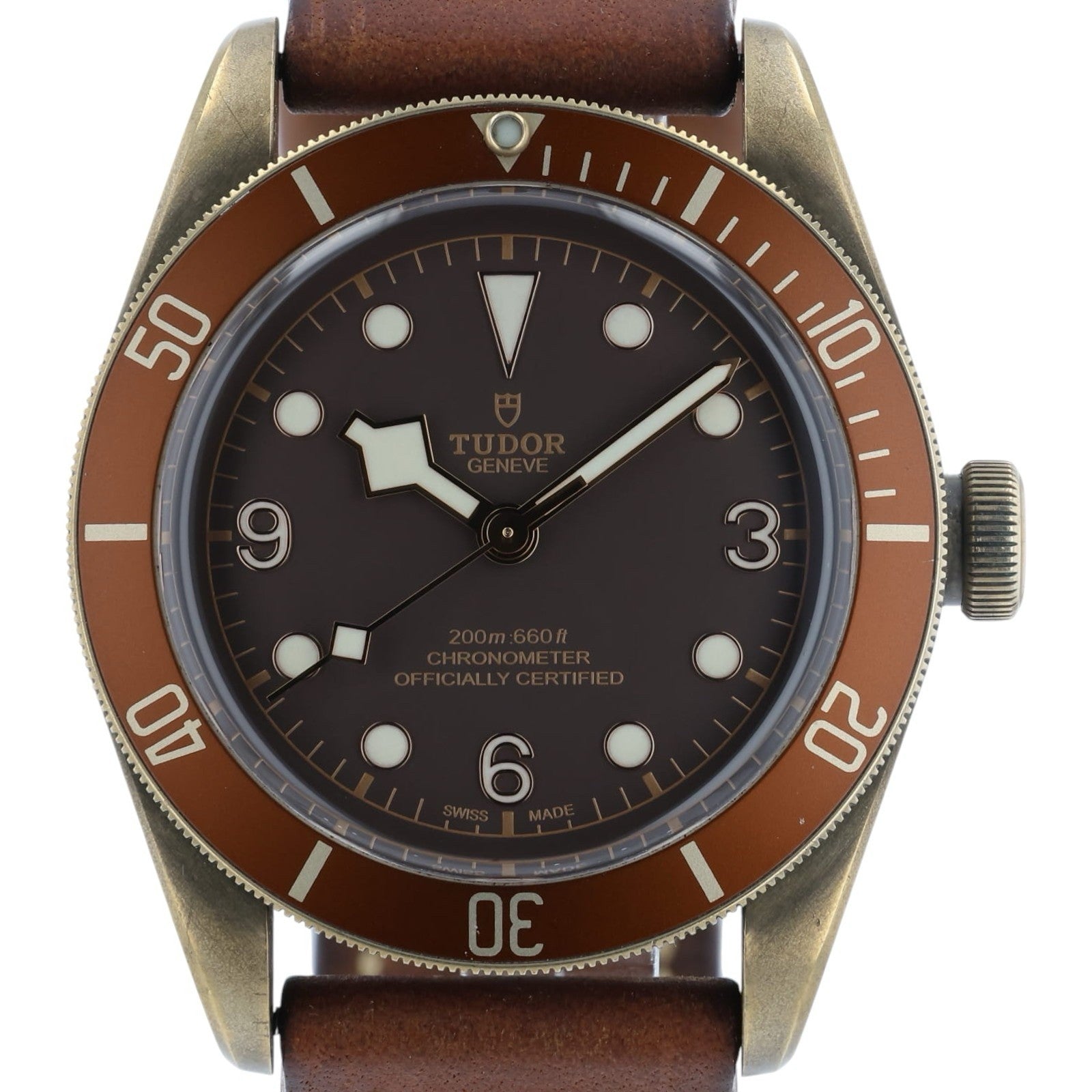 Tudor Black Bay Bronze Brown Dial 43mm Automatic Movement Men’s Watch 79250BM