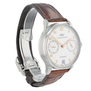 IWC Portuguese Stainless Steel Silver Dial 42mm Automatic Men’s Watch IW500114