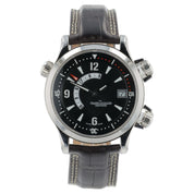 Jaeger-LeCoultre Memovox Steel Black Dial 41mm Automatic Watch 146.8.97/1