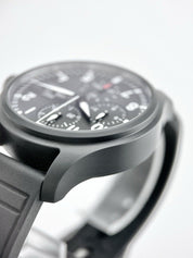 Top Flight Chronograph Top Gun Ceramic Automatic 41mm IW389401 - Box & Papers