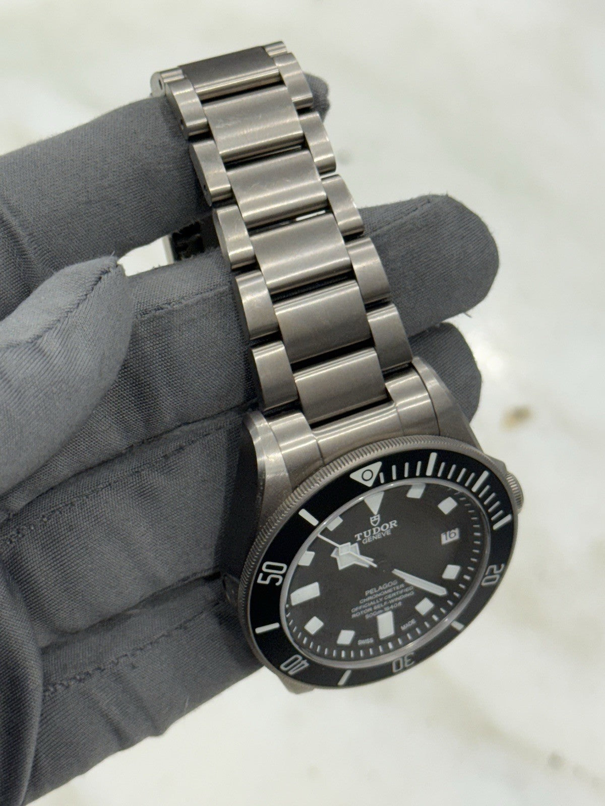 2024 Tudor Pelagos Date Black Dial Titanium Men's Watch 25600TN - Box & Papers