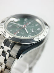 Steel Green Tudor Prince Date Chronograph 79280P | Birmingham Luxury Watches Birmingham, Michigan