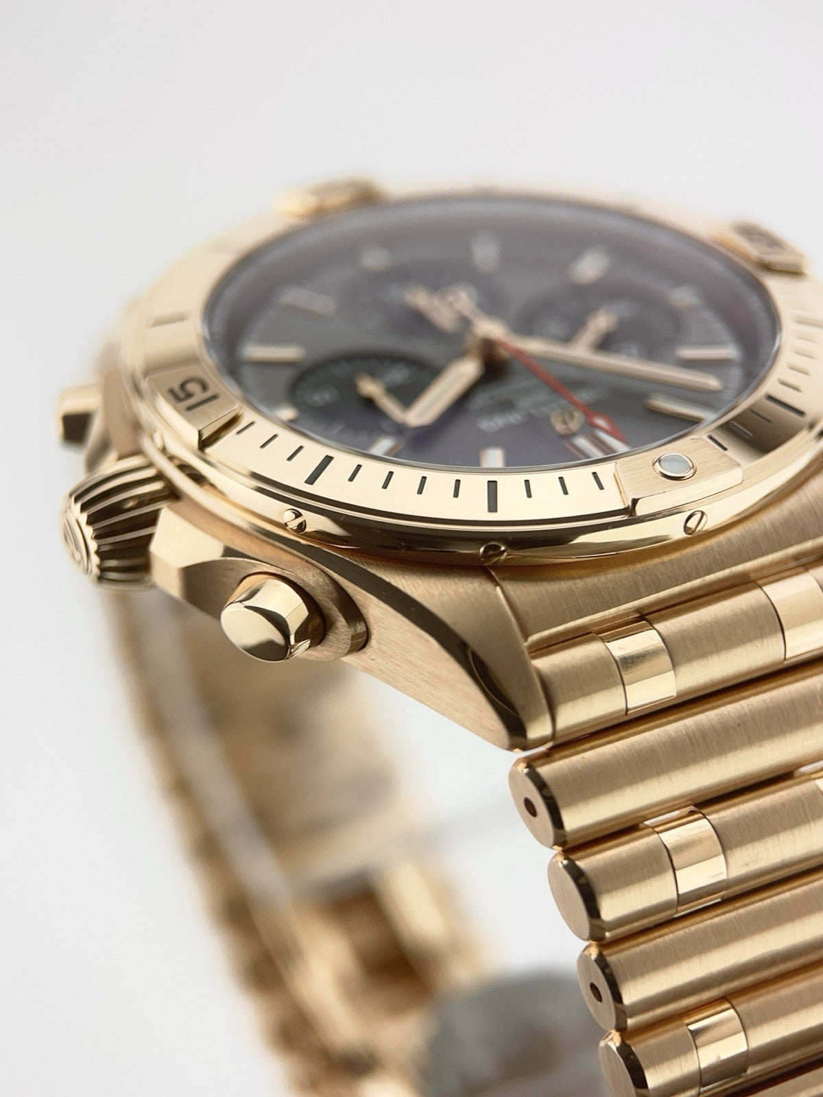 Breitling Chronomat 18k Rose Gold RB0134 Trade included for LS