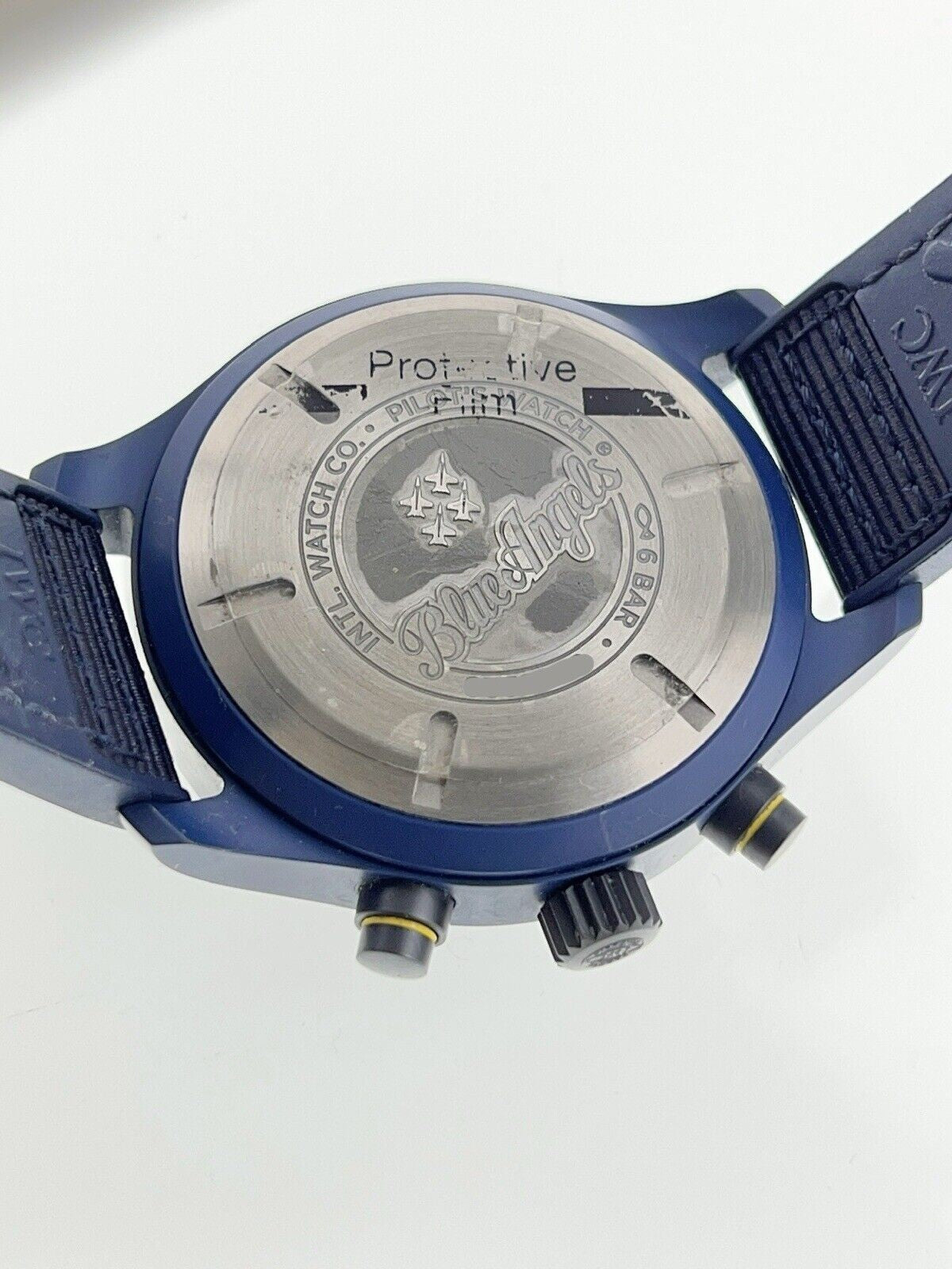 IWC Blue Angels Edition Automatic Chronograph Blue Dial Watch IW389109