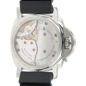 Panerai Luminor Black Dial Stainless Steel 47mm Manual Wind Mens Watch PAM00372