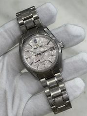 2023 Grand Seiko Heritage “Shunbun” Pink Dial Titanium 40mm Watch SBGA413