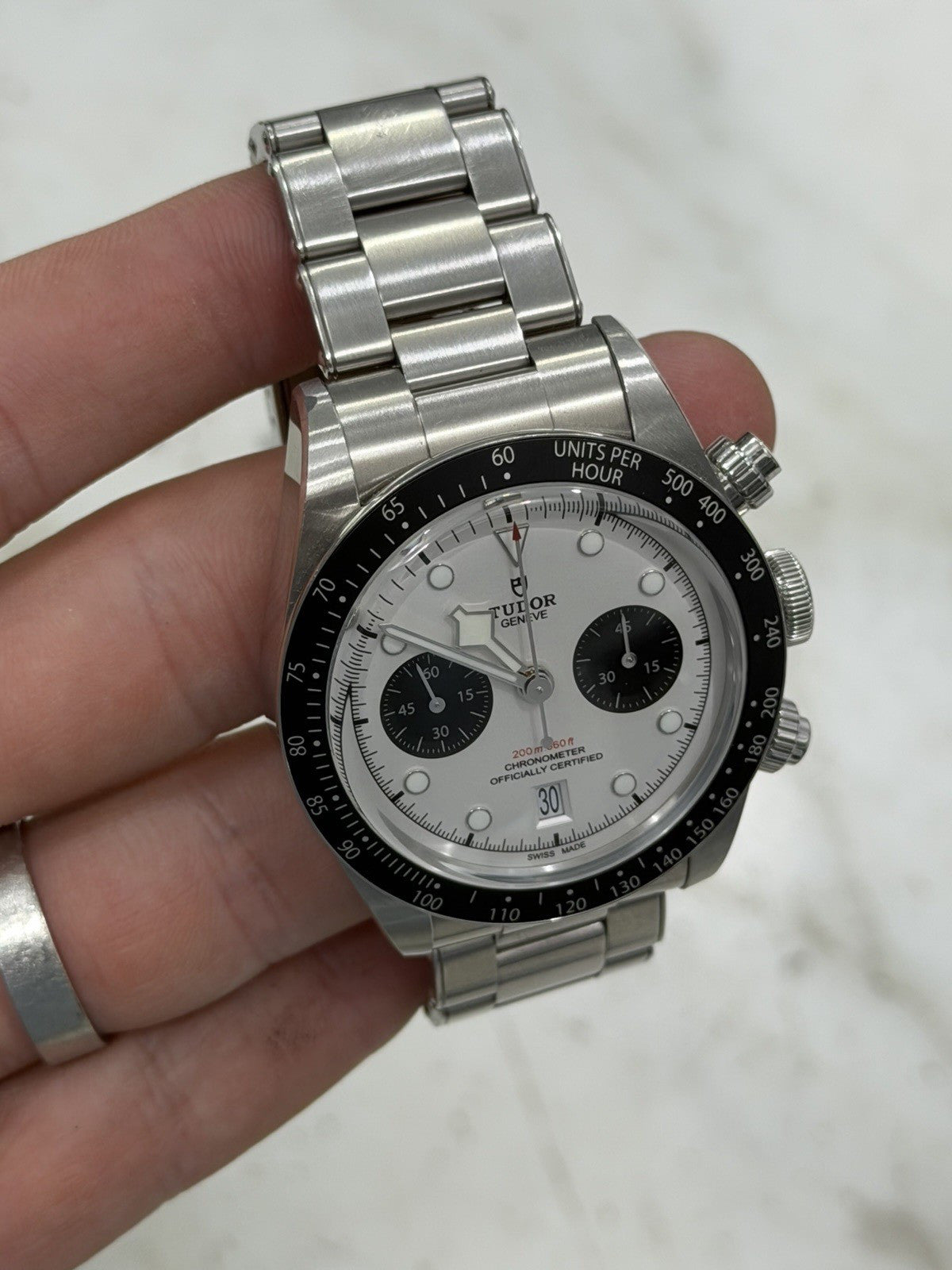 2021 Tudor Chronograph Steel Panda 41mm Automatic Mens Watch 79360N