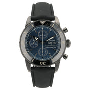 Breitling Superocean Blue Dial Stainless Steel 44mm Automatic Mens Watch M13313