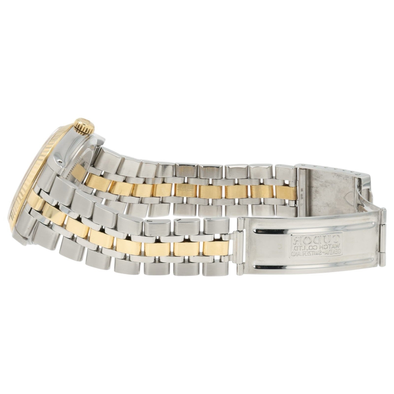 Tudor Prince Oyster Day-Date Champagne Dial Gold & Steel 36mm Automatic 76213