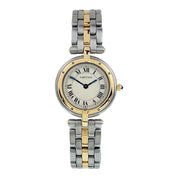 Cartier Panthere Vendome Gold & Steel Silver Dial 23.5mm Quartz Womens 1057920
