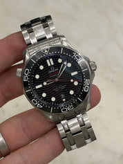 2021 Omega Seamaster 300m Black Ceramic Men's Watch 210.30.42.20.01.001