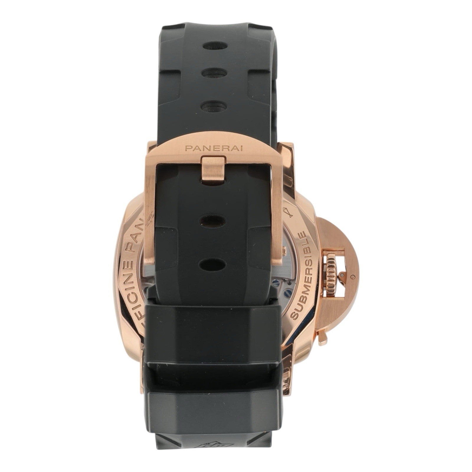 Panerai Luminor Submersible 18k Gold Black Dial 42mm Automatic Men's PAM00684