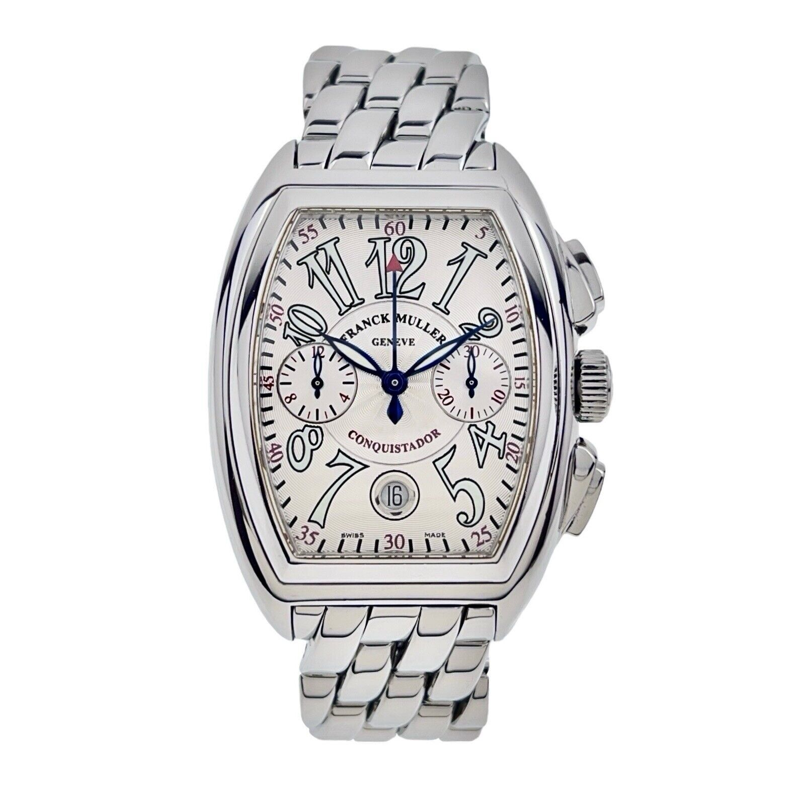 Franck Muller Conquistador Stainless Steel 40mm Automatic Men's Watch 8001CC