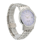 Seiko King Stainless Steel Purple Dial 38mm Automatic Men’s Watch SDKA015