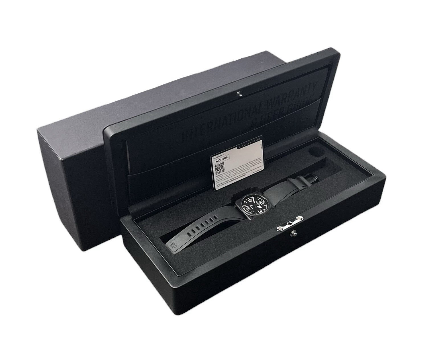 Bell & Ross BR03 Black Dial Ceramic 42mm Automatic Movement Mens Watch BR03