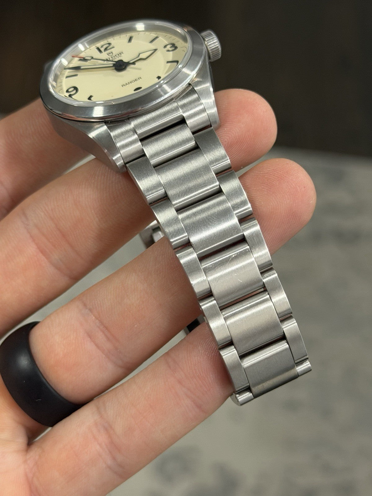 Tudor Ranger Beige Dial 36mm 79930 Men's Steel Field Watch Automatic Latest