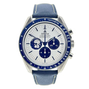 NEW 2023 Omega Speedmaster Snoopy Edition Steel Blue 42mm Automatic Mens Watch