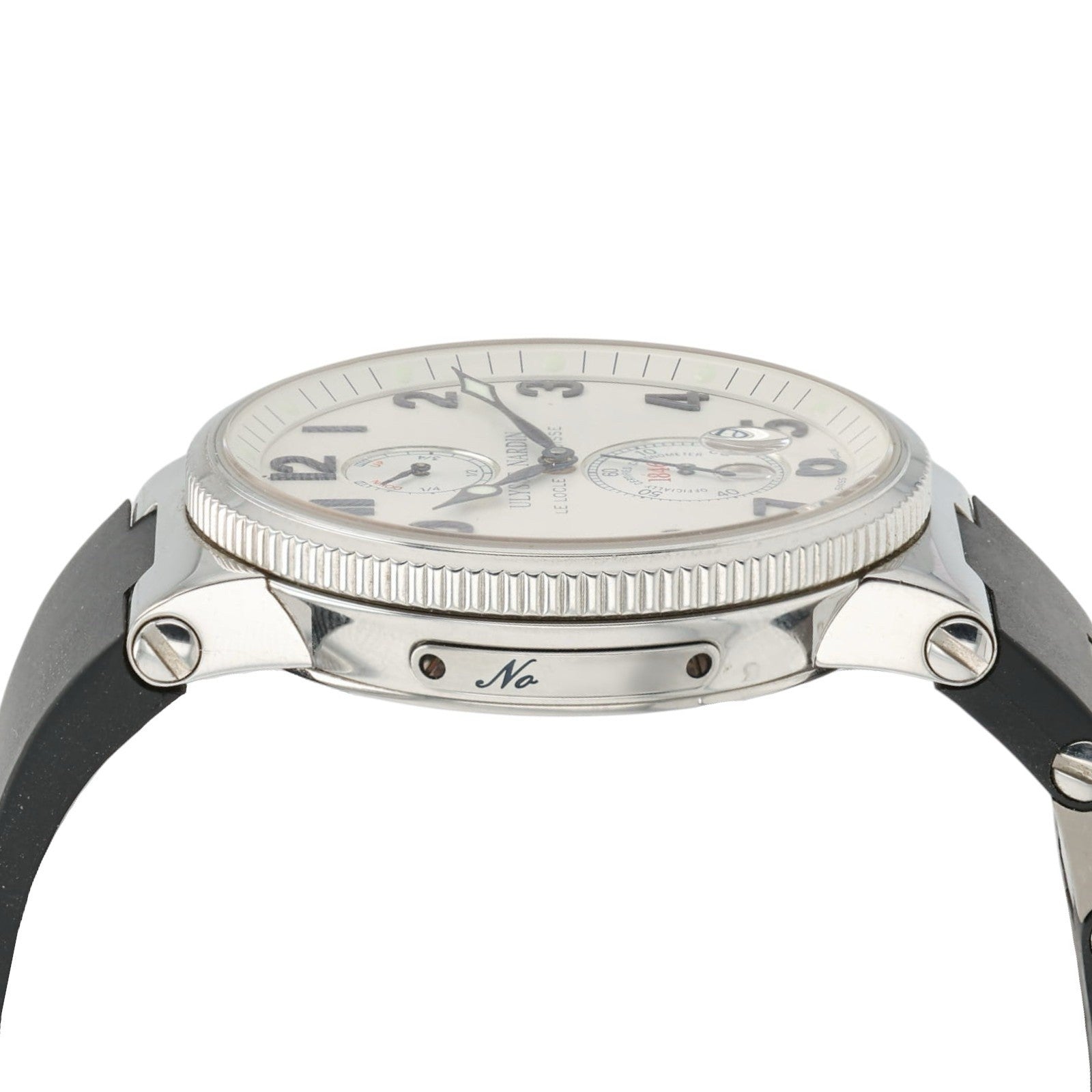 Ulysse Nardin Marine Chronometer White Dial Steel 41mm Automatic Men’s 263-66