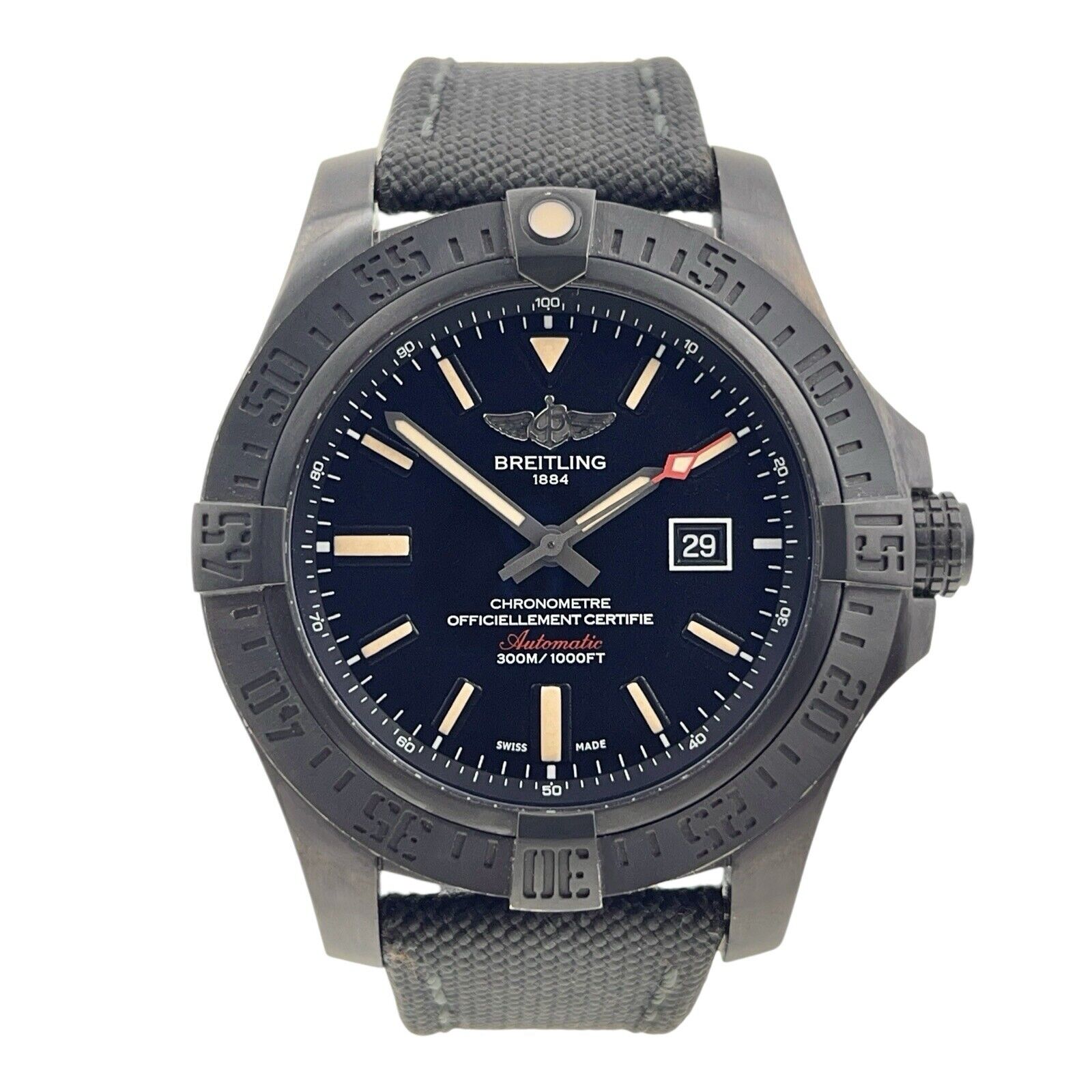 Breitling Avenger Blackbird Titanium Black 48mm Automatic Men’s Watch V17310