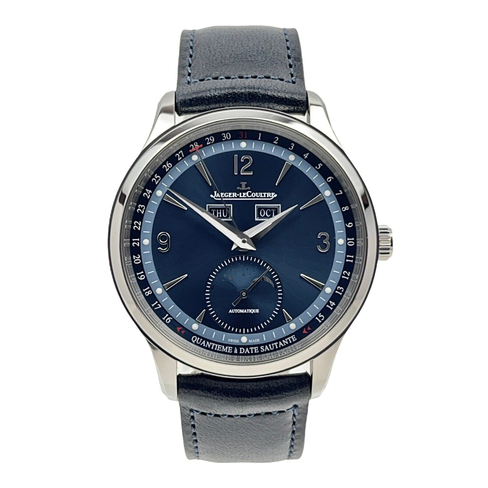 2022  Jaeger Lecoultre Watch Master Control Calendar Q4148480 Blue Dial - B/P