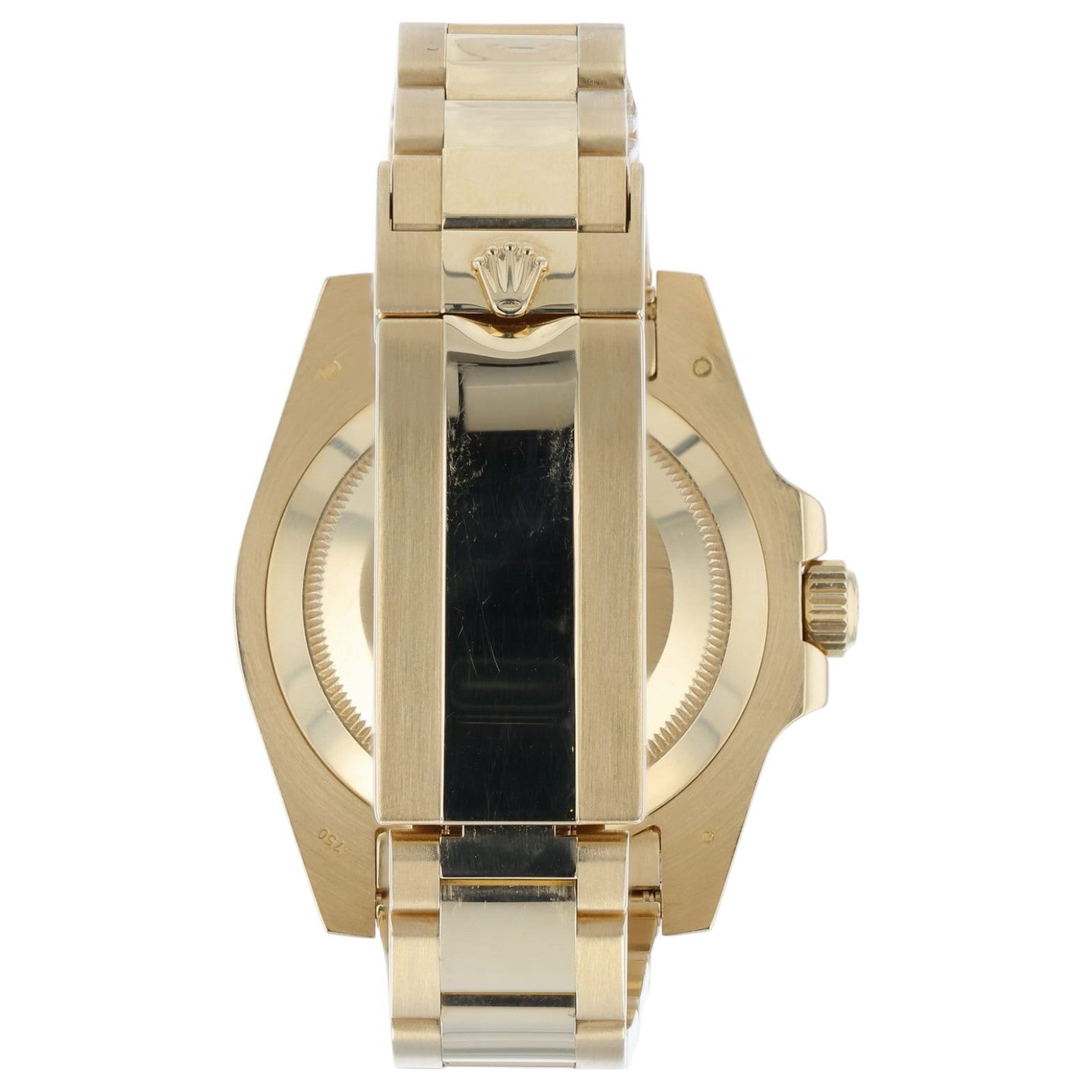 Rolex Submariner Black Dial 18k Yellow Gold 40mm Automatic Mens Watch 116618LN