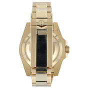 Rolex Submariner Black Dial 18k Yellow Gold 40mm Automatic Mens Watch 116618LN