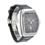 Franck Muller Vanguard Steel Black Dial 45mm Automatic Men’s Watch - Full Set