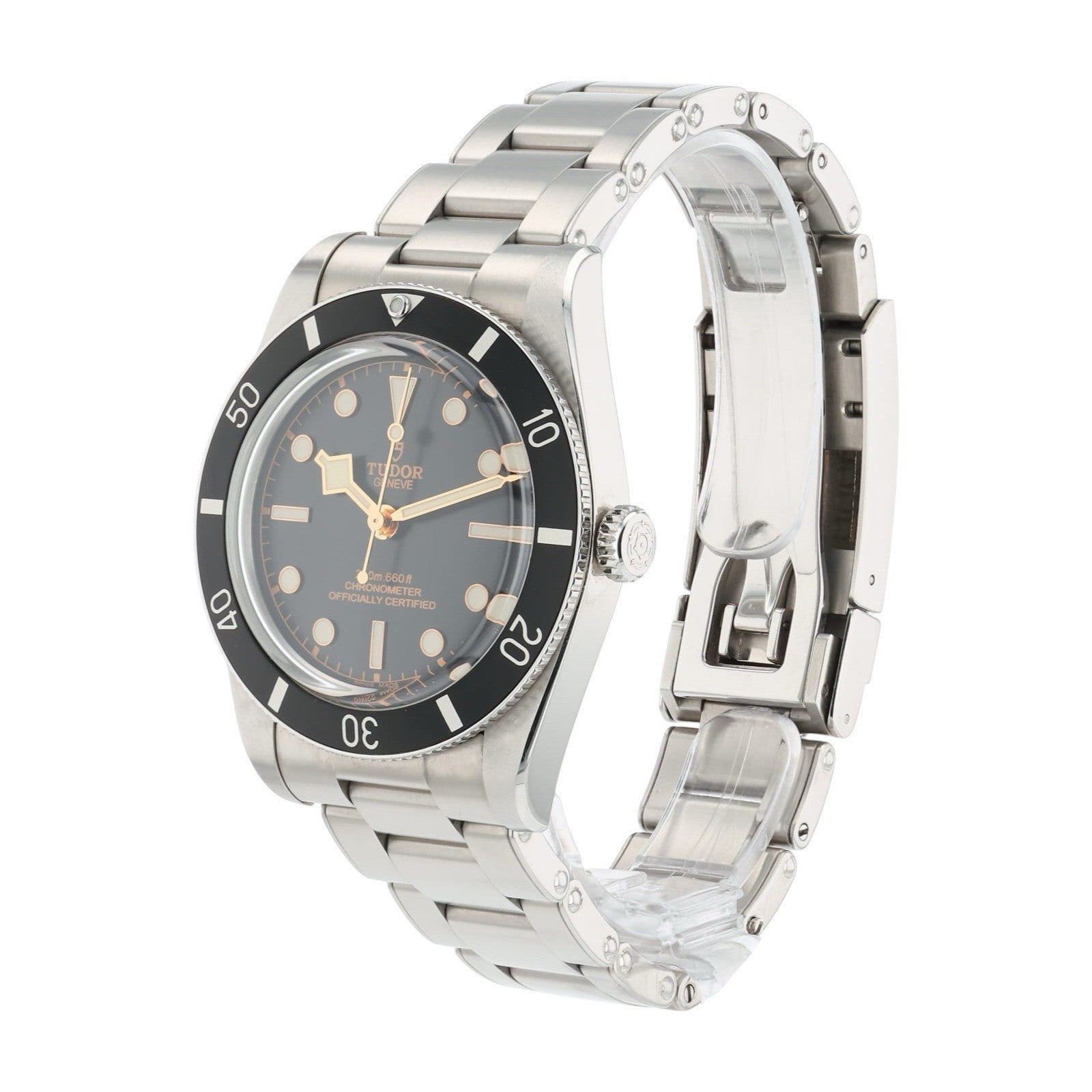 Tudor Black Bay 54 Stainless Steel Black Dial 37mm Automatic Mens Watch 79000N