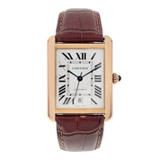 Cartier Tank Solo XL 18k Rose Gold and Steel 31mm Automatic Men’s Watch 3514