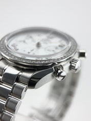 Omega Speedmaster Chronograph Factory Diamonds MOP 38mm Automatic Men’s Watch