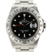 Rolex Explorer II Black Dial Steel 40mm Automatic Men's Watch 16570 - Box/Paper