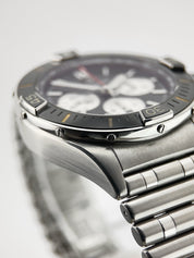 Breitling Chronomat Stainless Steel Black Dial 44mm Automatic Men’s Watch AB0136