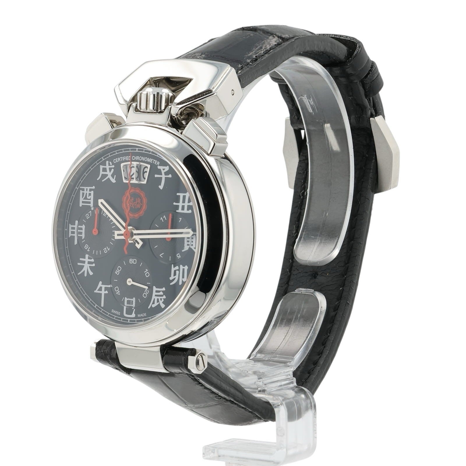NEW 2025 Bovet Sportster Black Dial Steel 40mm Automatic Men’s Watch SP0450