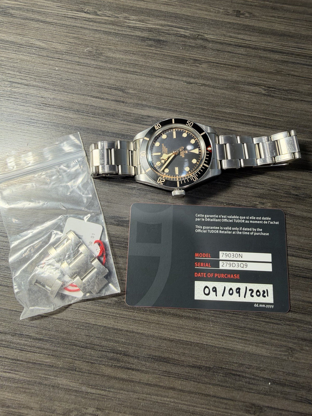 2021 Tudor Black Bay 58 Men's Watch 79030N 39mm Auto Watch - Box/Papers